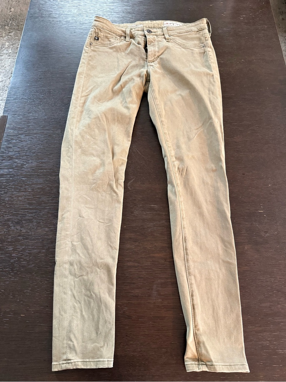 AG Women's Abby Ankle Pants in Khaki (26R)